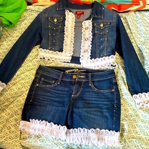 Custome blue Jean wear